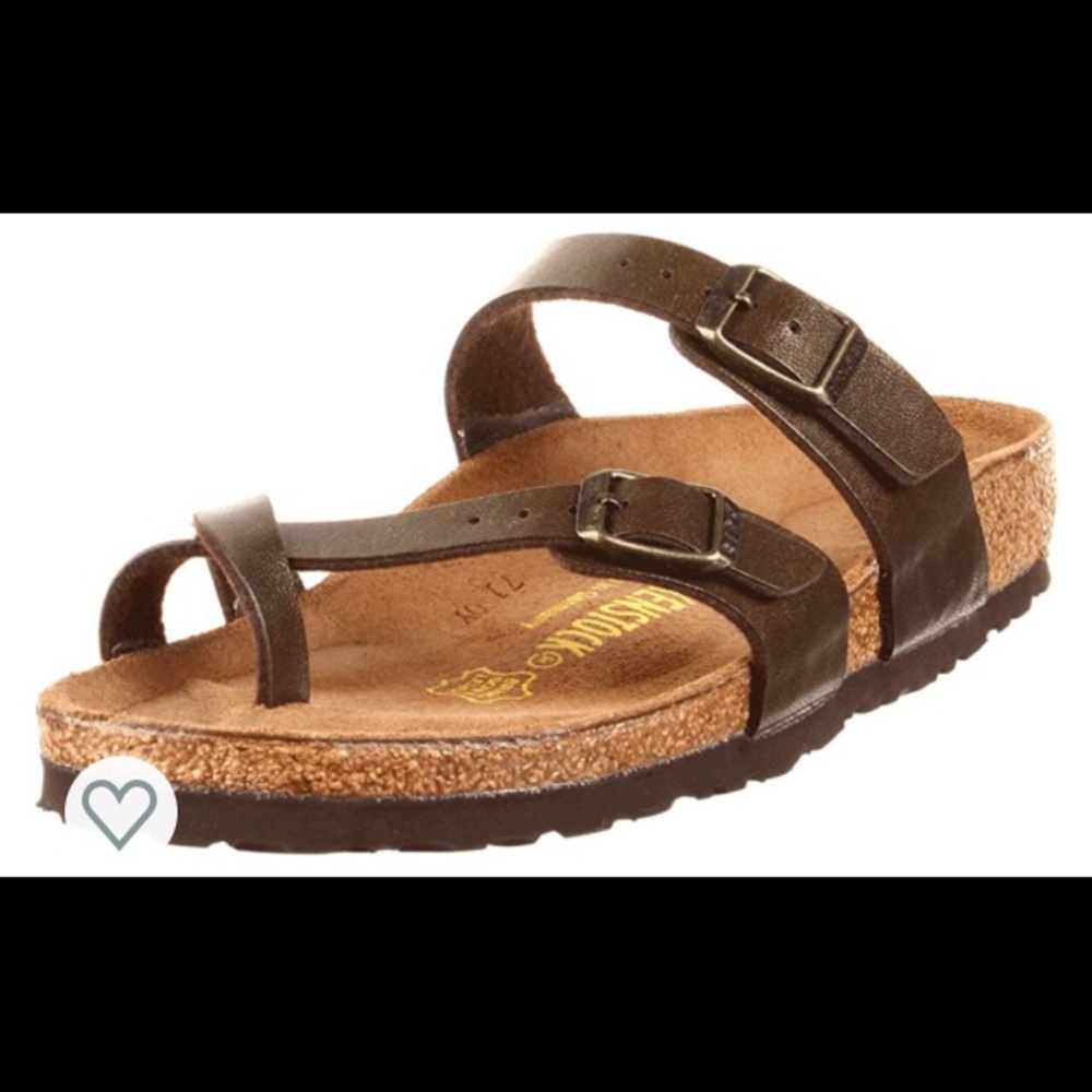 Birkenstock Mayari size 36 Birko Flor Golden Brown